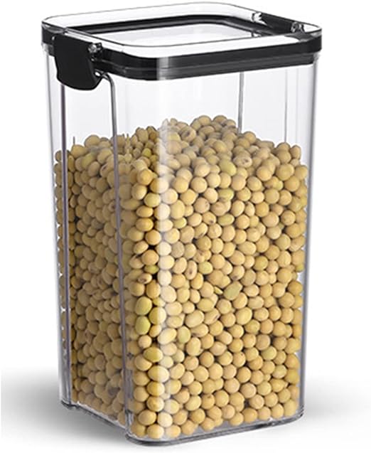 Airtight Food Storage Containers with Lids for Kitchen & Pantry Organization and Storage,Dry Food Canisters for Flour, Sugar and Cereal - Image 6