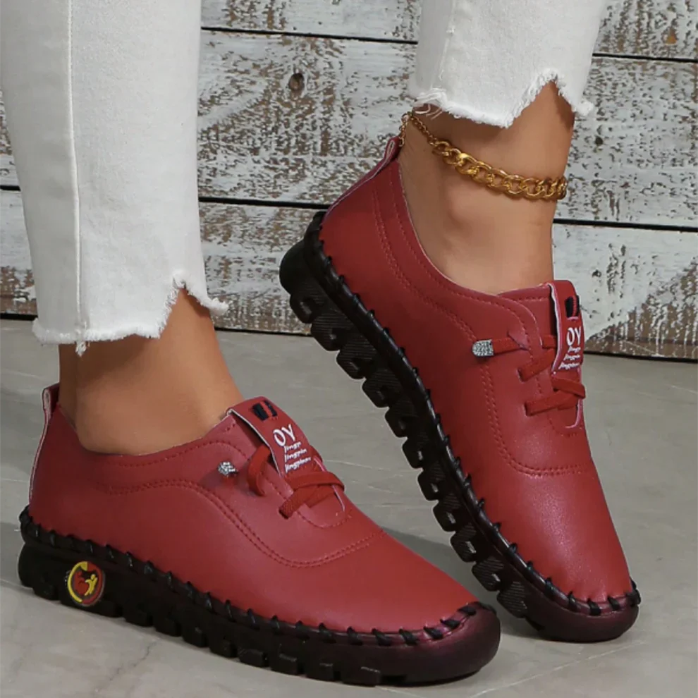 🔥Best Seller-Last Day Sale 60% OFF🔥Women's Hand-Stitched Uniqcomfy Wide Toe Box Leather Shoes - Image 14