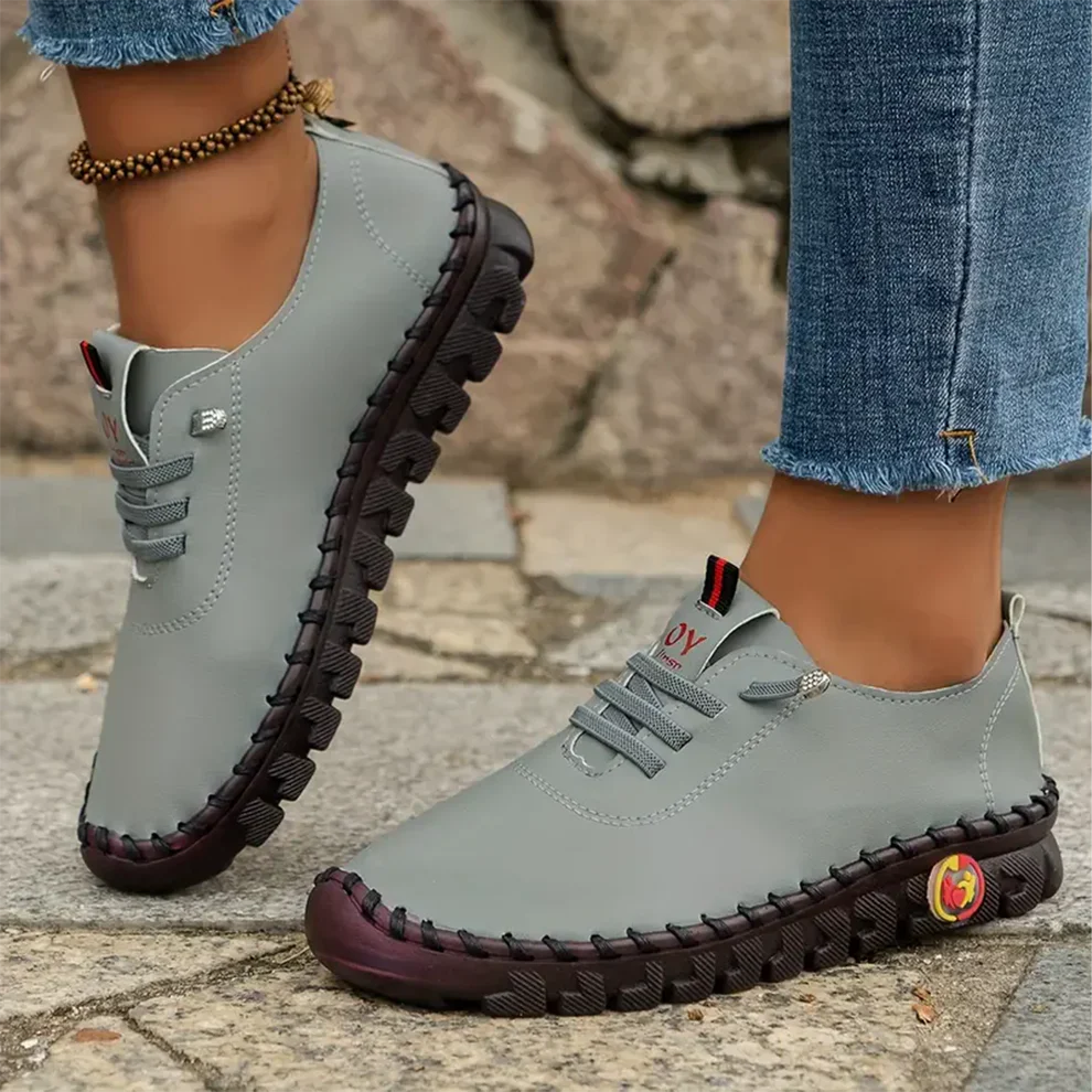 🔥Best Seller-Last Day Sale 60% OFF🔥Women's Hand-Stitched Uniqcomfy Wide Toe Box Leather Shoes - Image 18