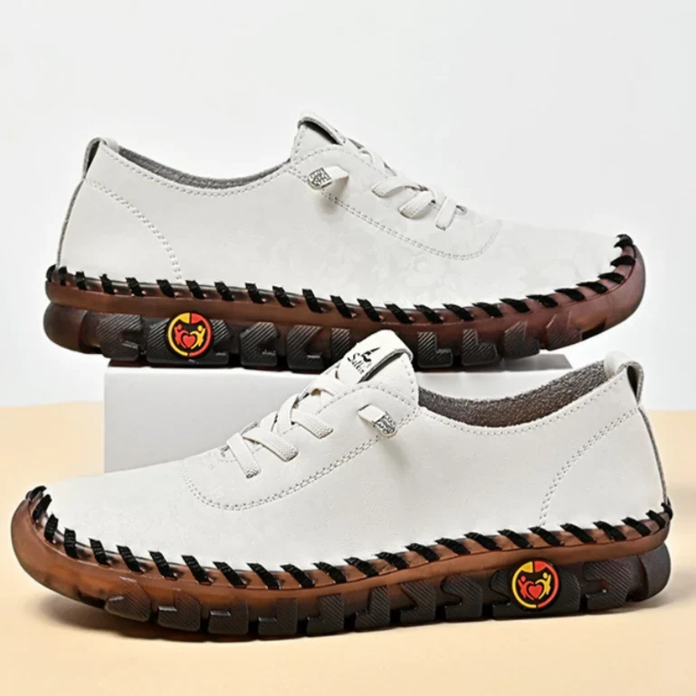 🔥Best Seller-Last Day Sale 60% OFF🔥Women's Hand-Stitched Uniqcomfy Wide Toe Box Leather Shoes - Image 3