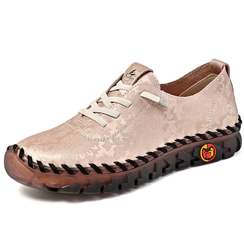 🔥Best Seller-Last Day Sale 60% OFF🔥Women's Hand-Stitched Uniqcomfy Wide Toe Box Leather Shoes - Image 9