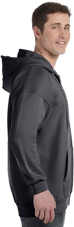Men's Full-Zip Hoodie, Men's Zip-Up Jackets, Men's Hooded Zip Sweatshirts - Image 3
