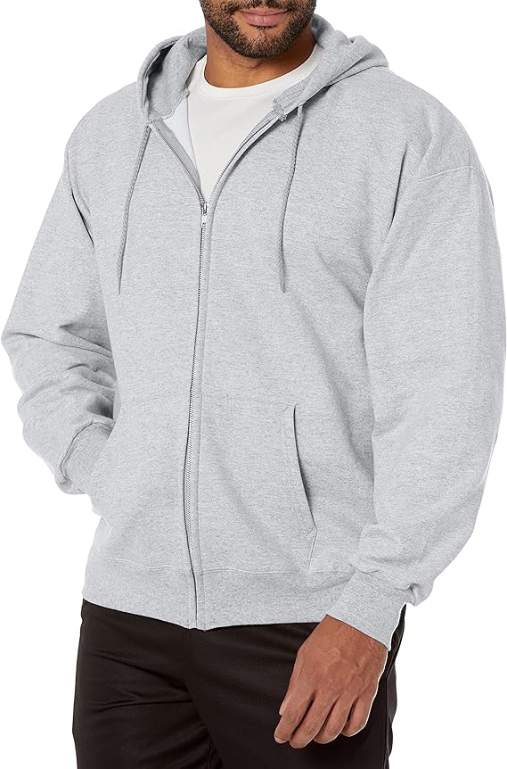 Men's Full-Zip Hoodie, Men's Zip-Up Jackets, Men's Hooded Zip Sweatshirts - Image 6
