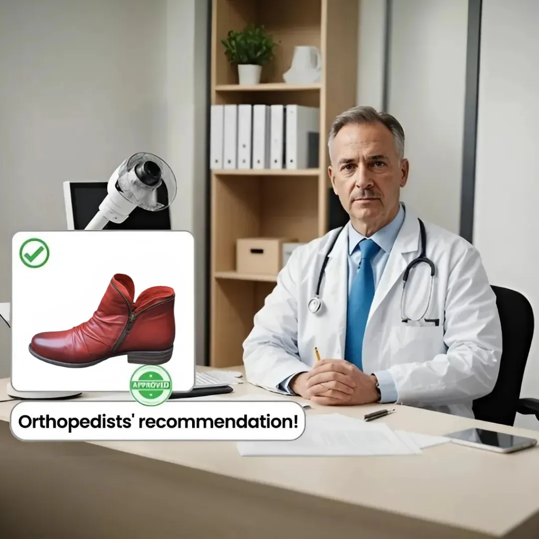 Orthopedic Cozy Colorful Arch Support Ankle Winter Boots - Image 7