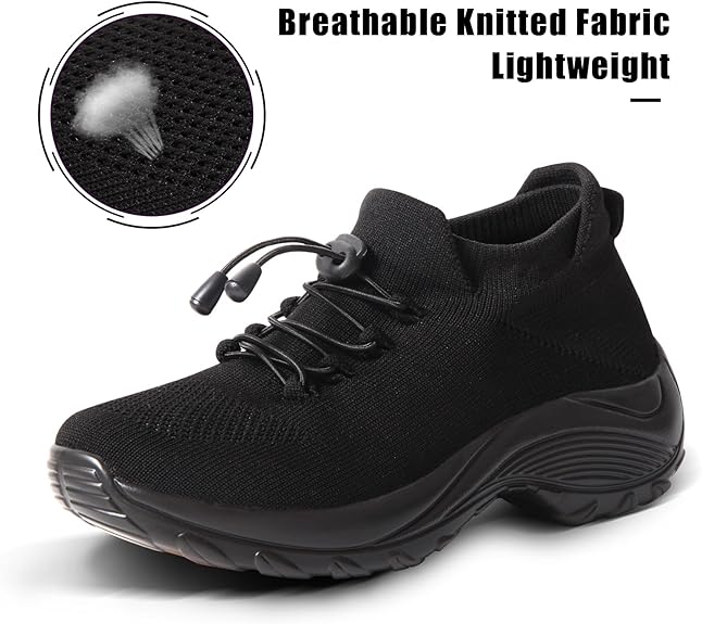 WOMEN SLIP-ON LIGHT AIR CUSHION ORTHOPEDIC SNEAKERS - Image 7